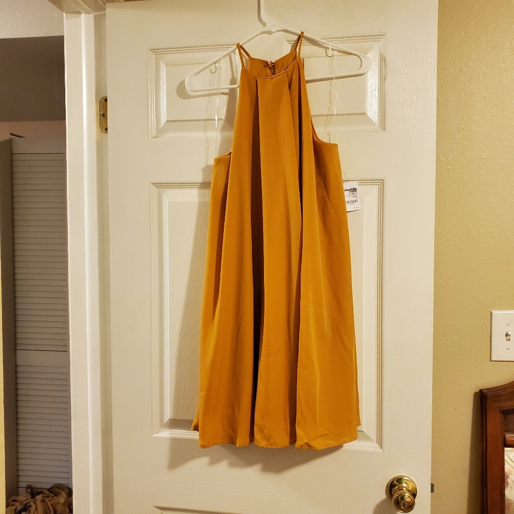 High Neck Dress